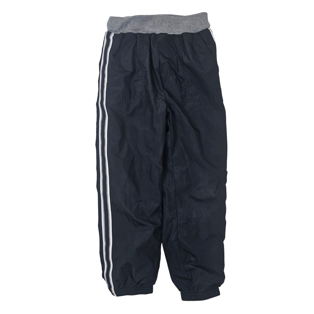 OshKosh Bgosh Boys Navy Blue Track Pants White Side Stripe Joggers Size 8